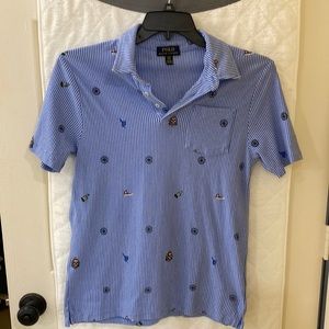 Boys XL Ralph Lauren Polo printed polo shirt in excellent condition.